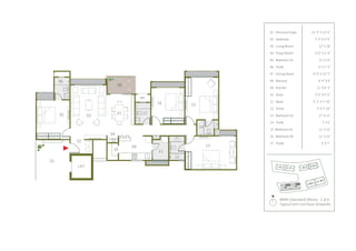 Swati Parkside - 3/4 BHK Apartment on sale