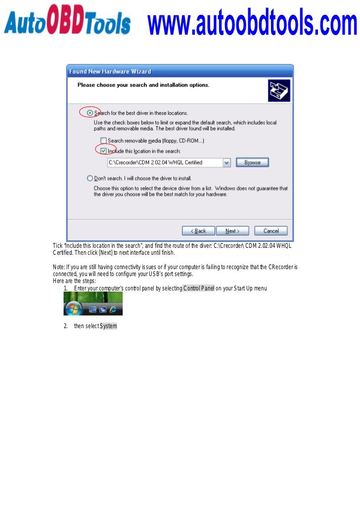 CRECORDER DRIVER FOR WINDOWS 7