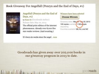 Goodreads Takes Book Discovery Around the Globe (Otis Chandler at Publishers Launch Frankfurt 2013)