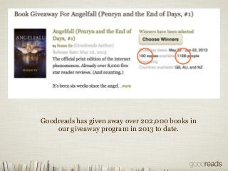 Goodreads Takes Book Discovery Around the Globe (Otis Chandler at Publishers Launch Frankfurt 2013)