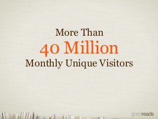 Goodreads Takes Book Discovery Around the Globe (Otis Chandler at Publishers Launch Frankfurt 2013)