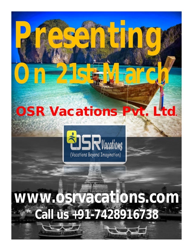 osr vacations pvt ltd