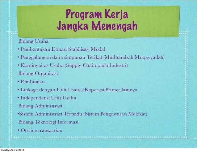Rencana Jangka Pendek Menengah Dan Panjang Perusahaan - Seputar Usaha