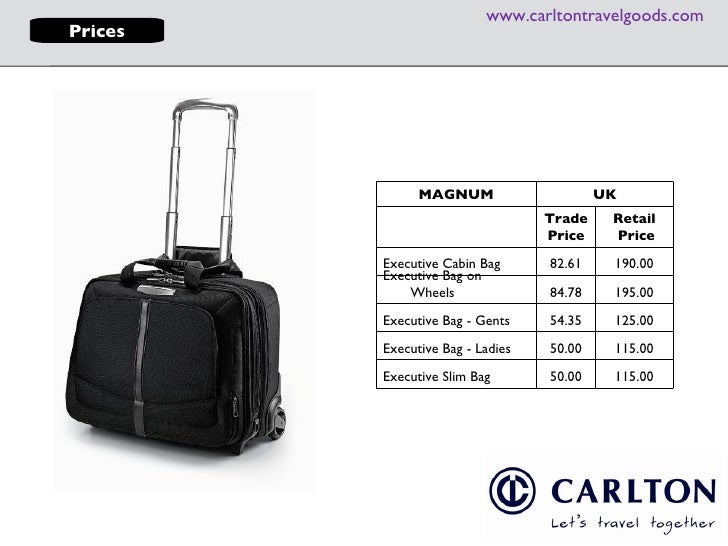 carlton magnum ultimate luxury business bag