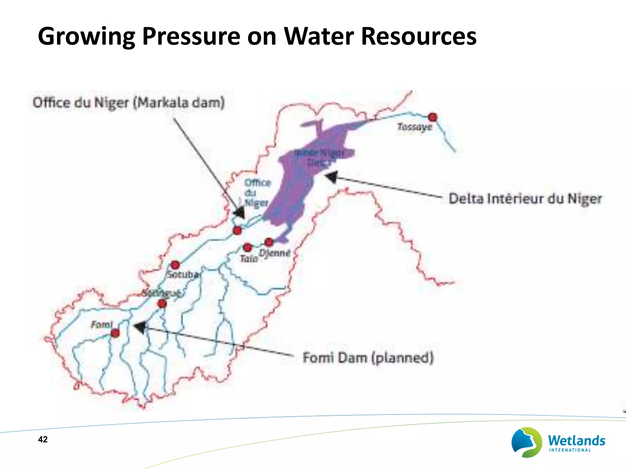 Growing Pressure on Water Resources
42
 
