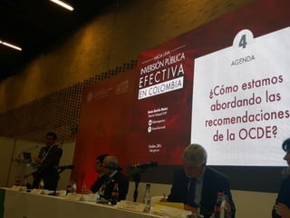 Photos from the Launch of Making the Most of Public Investment in Colombia: Working Effectively Across Levels of Government - OECD