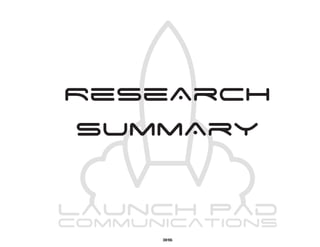 ReseArch
SummAry


   35
 