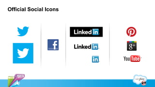 Official Social Icons
 