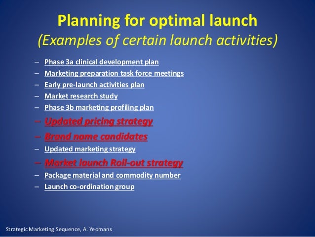launch planning