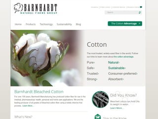 Launch presentation - BarnhardtCotton.net