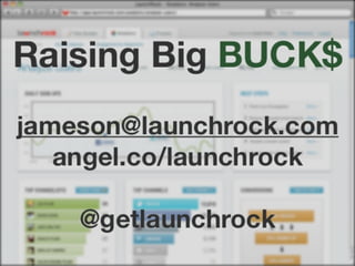 Launchrock Pitch Deck