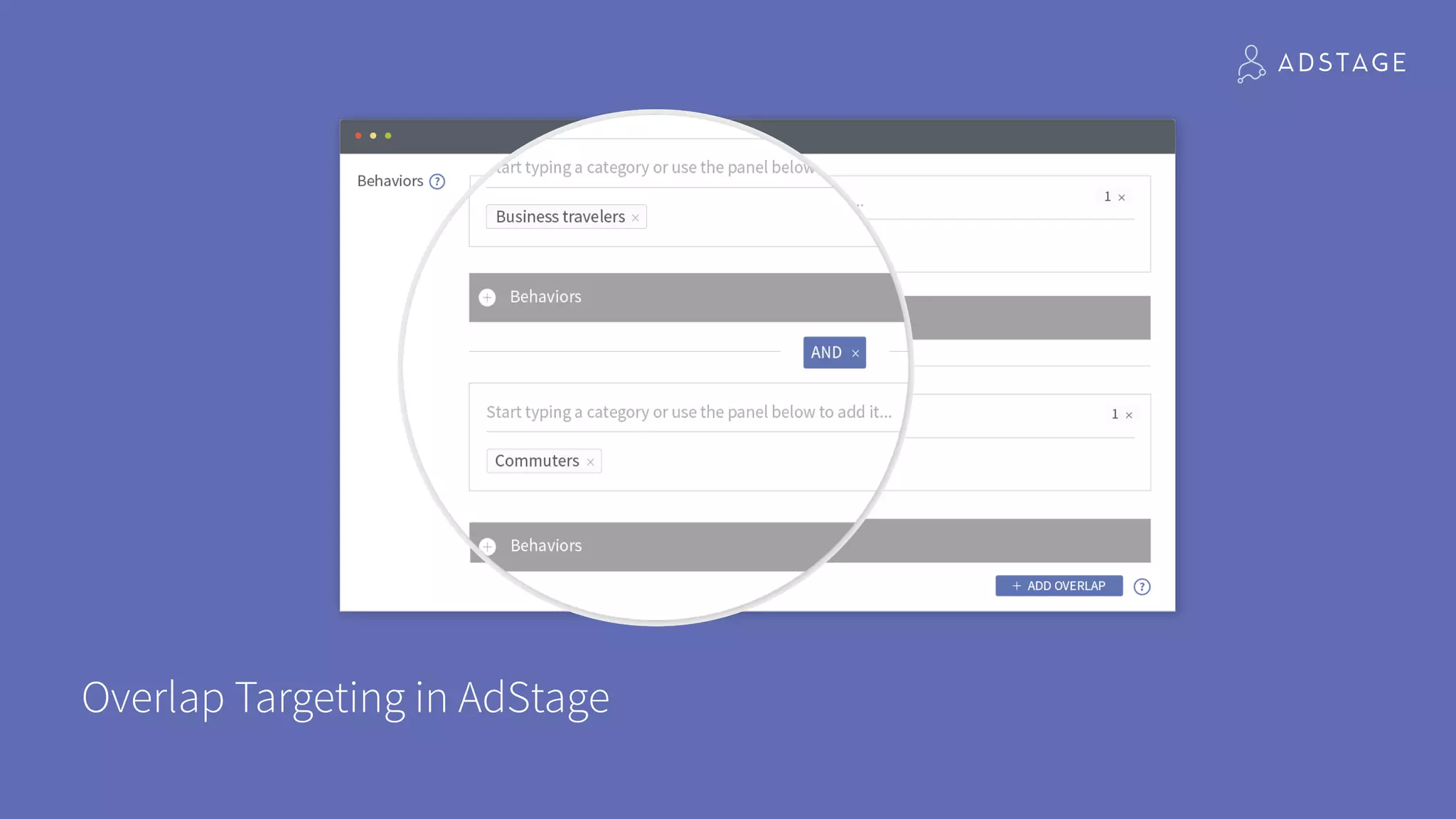 Overlap Targeting in AdStage
 