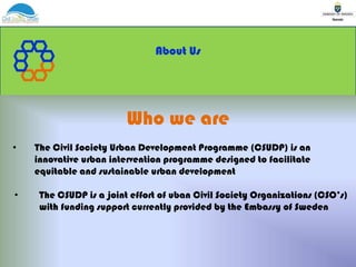 Introduction CSUDP | PPT