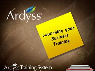 Launch your business training