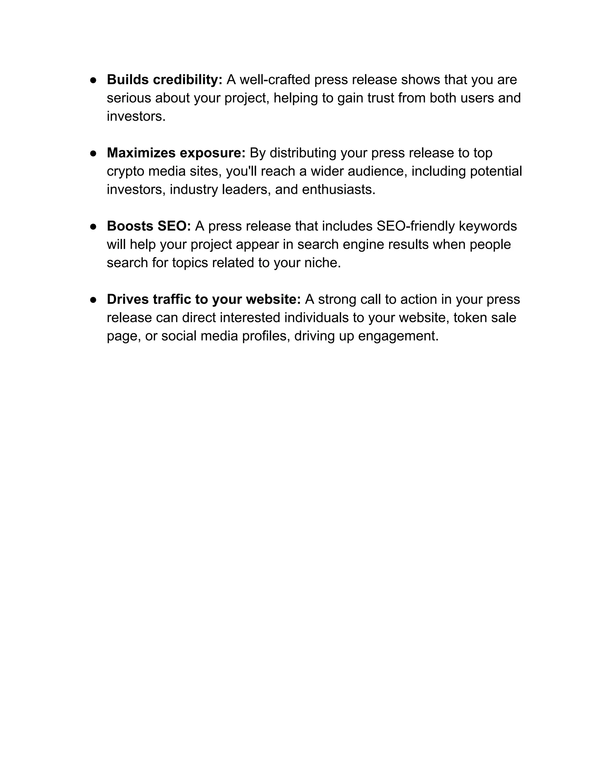 Latest Trends in Crypto Press Release: What Works in 2025 | PDF