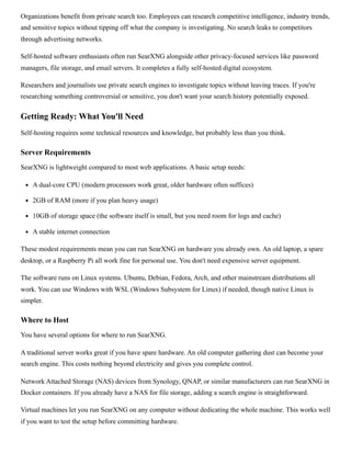 Launch Your Own Private Search Engine_ A Complete Guide to Self-Hosting ...