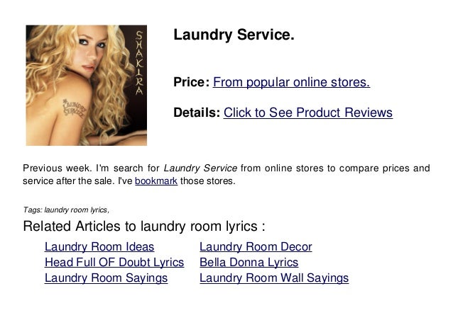 Laundry Room Lyrics