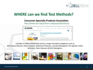 Laundry Care Products Performance Testing | PPTX