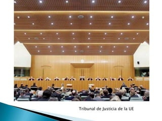 Tribunal de Justicia de la UE