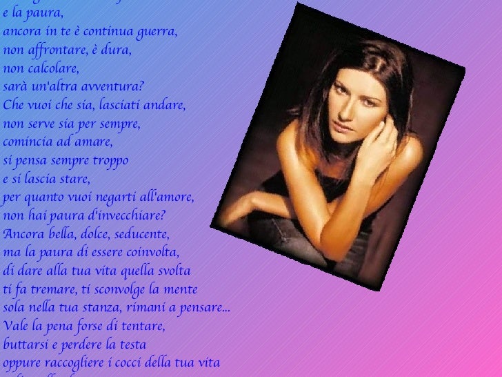 Il Mondo Che Vorrei Testo Laura Pausini