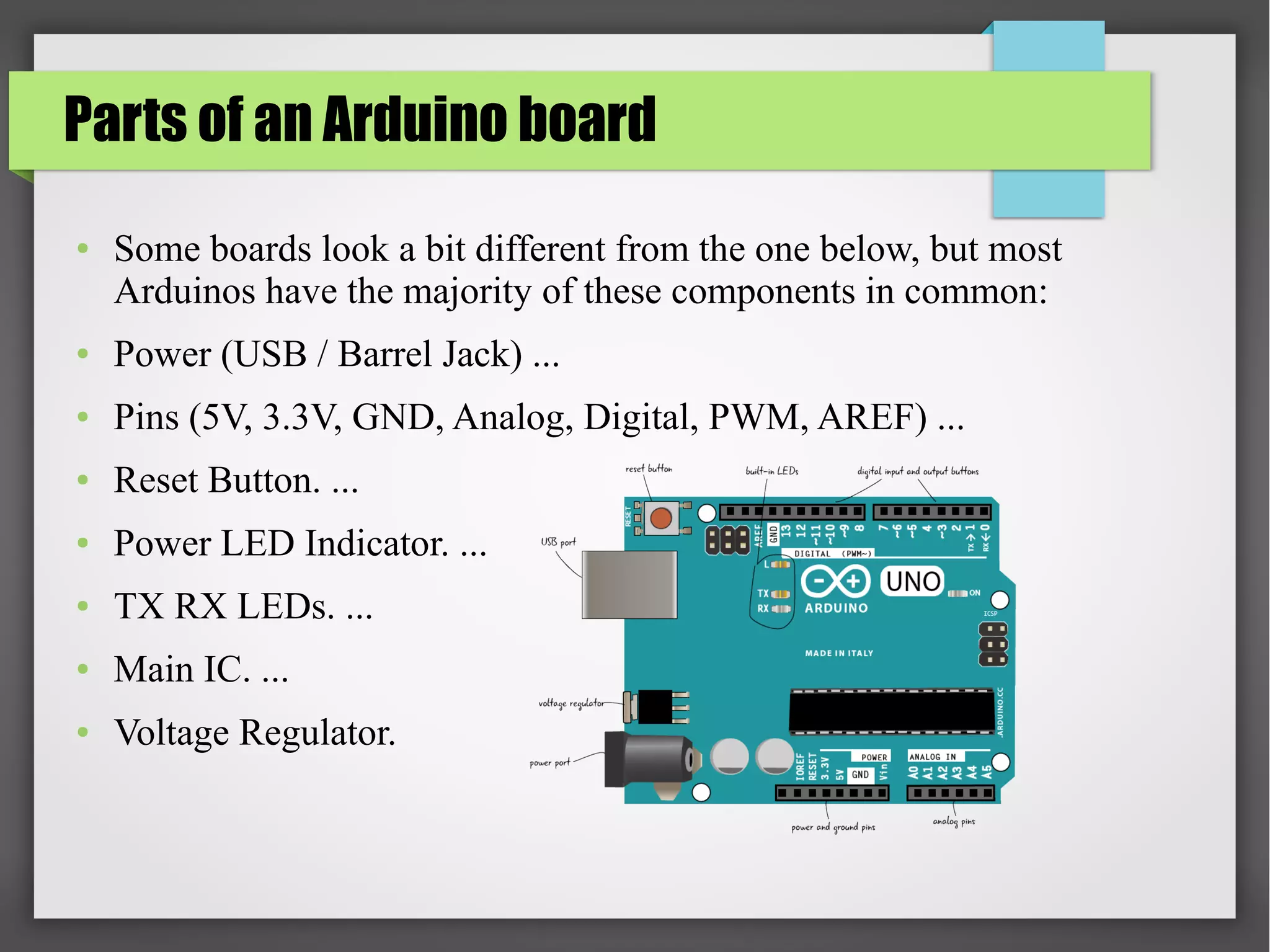 Arduino boards | PPT