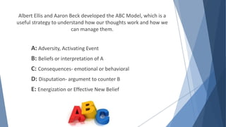 Beck Abc Model Promoting Adolescent Mental Health Wellness Through Mindfulness and ...