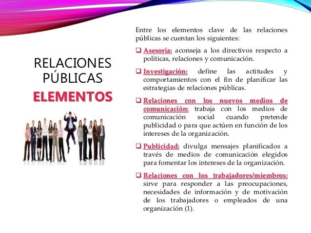 Las Relaciones Publicas y su campo de Acción