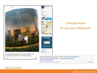 Charlotte Airport On our way to Milwaukee! 