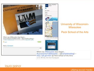 University of Wisconsin-Milwaukee Peck School of the Arts 
