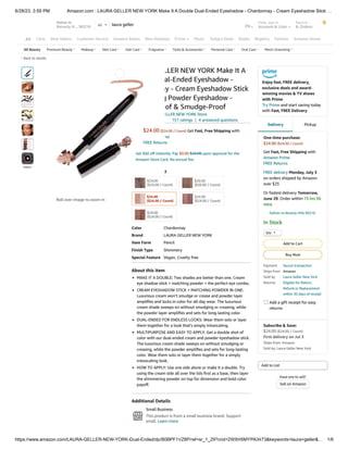 LAURA GELLER NEW YORK Make It A Double Dual-Ended Eyeshadow - Chardonnay - Cream Eyeshadow Stick + Matching Powder Eyeshadow.pdf