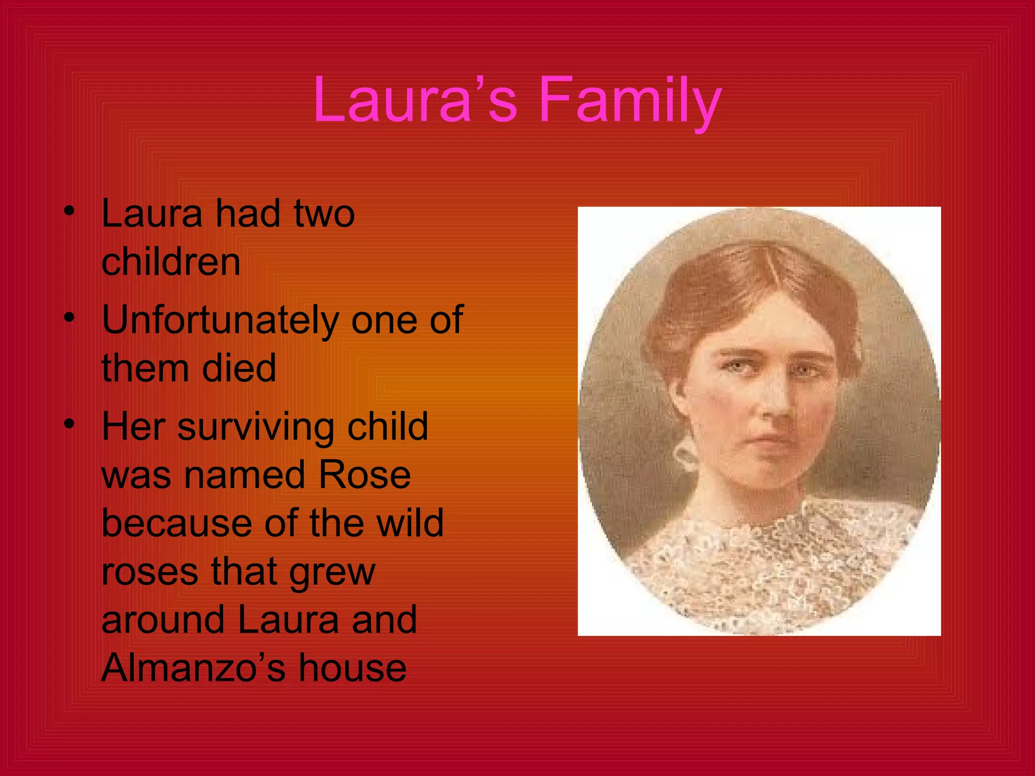 Laura ingalls wilder ryanne m. | PPT Laura ingalls wilder ryanne m. | PPT