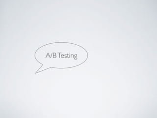 A/BTesting
 