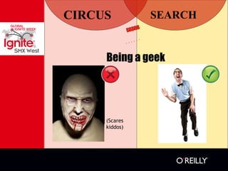 CIRCUS SEARCH Being a geek ?????? ??????? (Scares kiddos) 