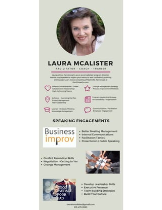 Laura McAlister Infographic