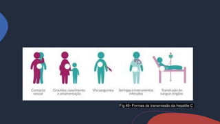 Fig.46- Formas de transmissão da hepatite C
 