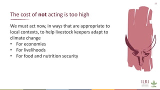 Sustainable livestock systems: Appropriate solutions for different contexts