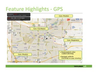 Feature Highlights - GPS
 