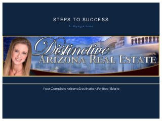 STEPS TO SUCCESS
For Buying A Home

Your Complete Arizona Destination For Real Estate

 