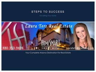 STEPS TO SU C C ESS
For Selling Your Home
Your Complete Arizona Destination For Real Estate
 