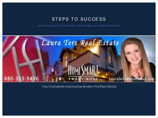 STEPS TO SU C C ESS
An Introduction to Our Proven Plan to Help You to Sell Your Home
Your Complete Arizona Destination For Real Estate
 