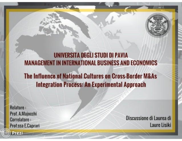 Master thesis cross cultural management