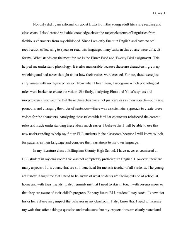 Essays On Science Essay On Terrorism In English also Thesis Statement For A Persuasive Essay Lauren Dukes Reflective Essayesed G English As A Second Language Essay