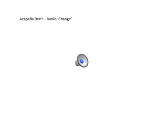 Acapella Draft – Banks ‘Change’

 
