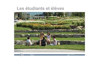 Les étudiants et élèves




                          mercredi 9 décembre   14
                          2009
 