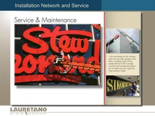 Installation Network and Service 