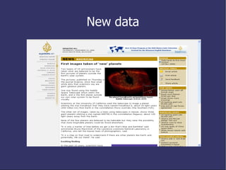 New data 