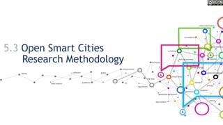 5.3 Open Smart Cities
Research Methodology
 