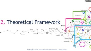 2. Theoretical Framework
Dr Tracey P. Lauriault, School of Journalism and Communication, Carleton University
 
