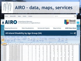 AIRO – data, maps, services
 