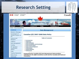 Research Setting
 